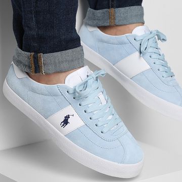 Polo Ralph Lauren - Zapatillas Court Vulc azules