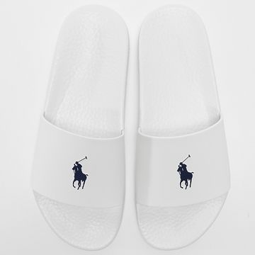 Polo Ralph Lauren - Sandalias Polo Slide Blanco