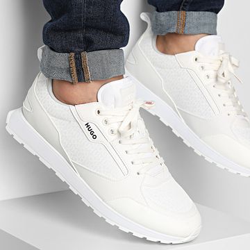 HUGO - Zapatillas Icelin Runner Mono 50536205 Blanco