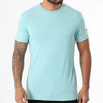 Le Temps Des Cerises - Camiseta jaspeada azul claro Melo