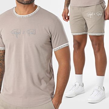 Project X Paris - Conjunto de camiseta y pantalón corto 2310019 2340019 Topo