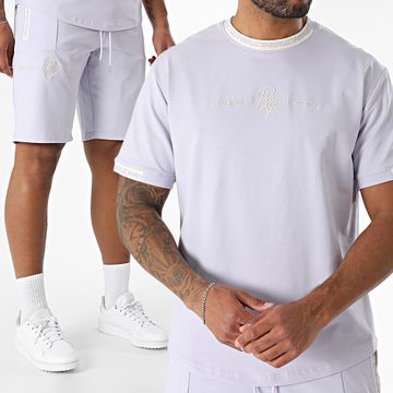 Project X Paris - Conjunto de camiseta y pantalón corto 2210218 2240218 Morado claro