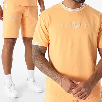 Project X Paris - Conjunto de camiseta y pantalón corto 2210218 2240218 Naranja