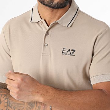 EA7 Emporio Armani - Polo Manga Corta 8NPF16-PJVUZ Beige