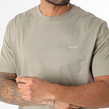 HUGO - Camiseta Dero 222 50466158 Verde caqui