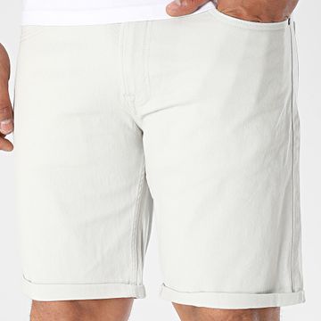 Jack And Jones - Pantalones cortos vaqueros Rick Original Gris claro