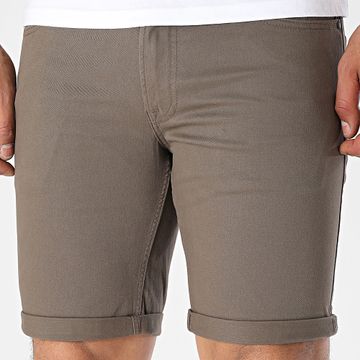 Jack And Jones - Rick Original Jean Shorts Marrón