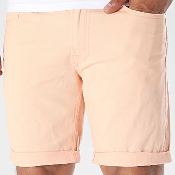 Jack And Jones - Rick Original Jean Shorts Naranja
