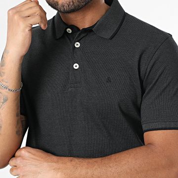 Jack And Jones - Polo de manga corta Paulos Verde oscuro jaspeado