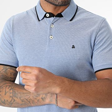 Jack And Jones - Polo de manga corta Paulos Azul claro brillante
