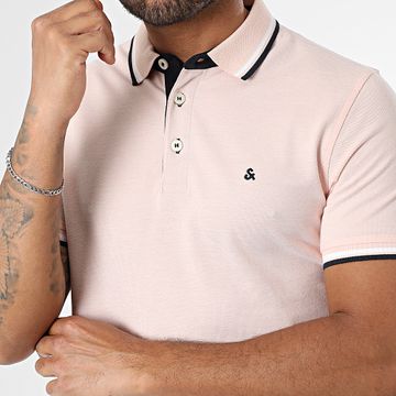 Jack And Jones - Polo de manga corta Paulos Naranja claro