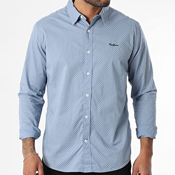 Pepe Jeans - Alonso Camisa Manga Larga PM308827 Azul Claro