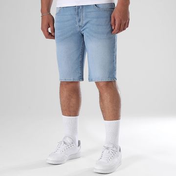 Tiffosi - Slim Jean Shorts 10059969 Blue Denim