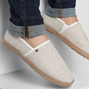 Tommy Hilfiger - Alpargatas Hilfiger Chambray 5391 Crudo