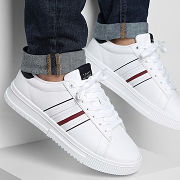 Tommy Hilfiger - Modern Cupsole Stripes 5406 Zapatillas blancas