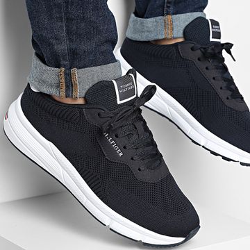 Tommy Hilfiger - Zapatillas ligeras RWB Knit 5423 Desert Sky
