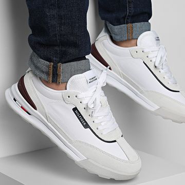 Tommy Hilfiger - Retro Runner Seasonal 5425 Zapatillas blancas