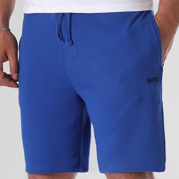 BOSS - Pantalones cortos Waffle 50535884 Azul real