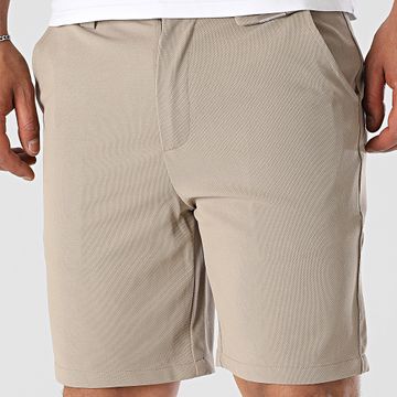 Frilivin - U61 Pantalones cortos chinos beige
