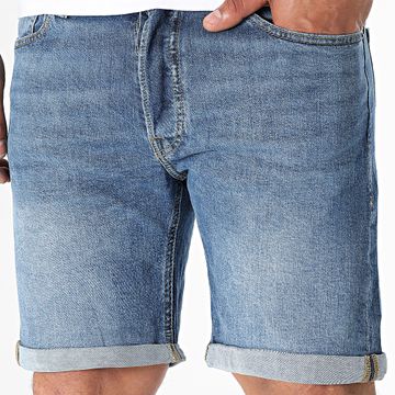 Jack And Jones - Pantalones cortos vaqueros azules Rick Original