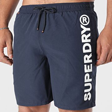 Superdry - Traje de baño Sport Graphic 17 M3010248A Azul marino