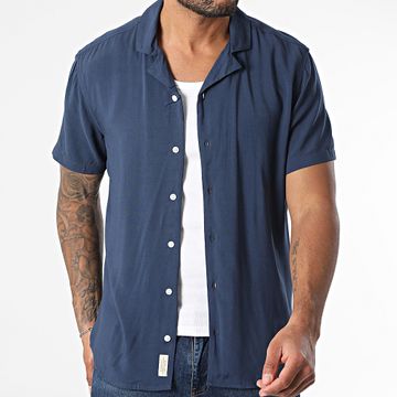 Blend - Camisa de manga corta Auran 20718222 Azul marino