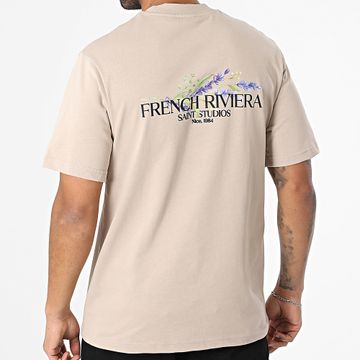 Frilivin - Camiseta oversize 09D Beige