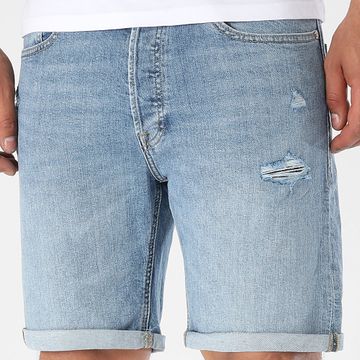 Jack And Jones - Pantalones cortos vaqueros azules Rick Original