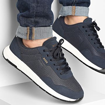 BOSS - Zapatillas Titanium Runn 50541882 Azul oscuro
