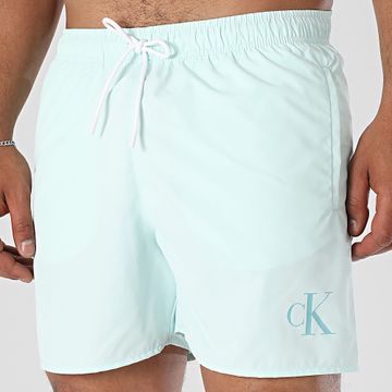 Calvin Klein - Shorts de baño con cordón 1101 Azul claro