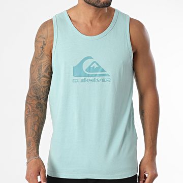 Quiksilver - Camiseta de tirantes Comp Logo EQYZT08041 Verde claro