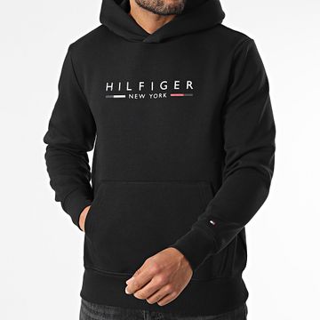 Tommy Hilfiger - Hilfiger NY 9301 Sudadera con capucha Negra
