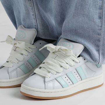 Adidas Originals - Zapatillas Mujer Campus 00s W JH7285 Cristal Blanco Core Blanco Halo Menta