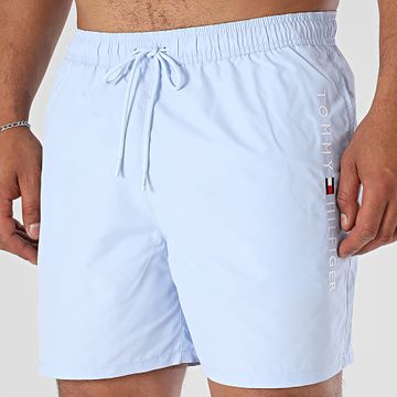 Tommy Hilfiger - Pantalón corto con cordón 3258 Azul claro
