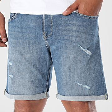 Jack And Jones - Rick Fox Regular Fit Jean Shorts Azul Denim