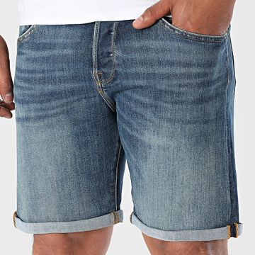 Jack And Jones - Rick Fox Regular Fit Jean Shorts Azul Denim