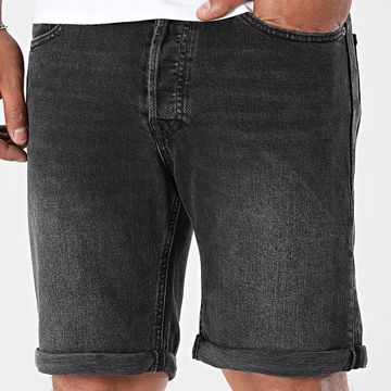 Jack And Jones - Rick Original Jean Shorts Negro