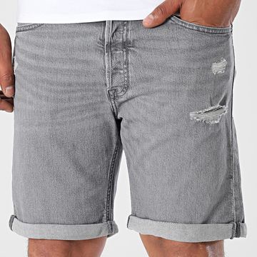 Jack And Jones - Rick Original Jean Shorts Gris