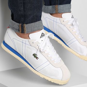 Lacoste - Club-Low 125 Blanco Rojo Azul zapatillas