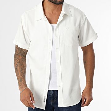 American People - Camisa Manga Corta Cereza Beige Claro