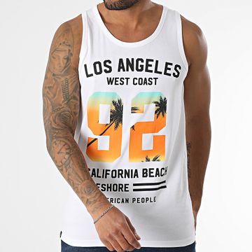 American People - Camiseta de tirantes Darek Blanca