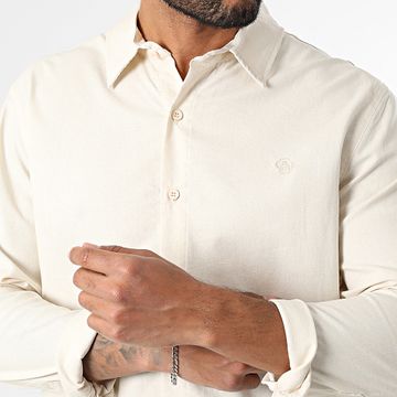 American People - Camisa de manga larga Cachou Beige