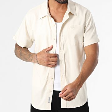 American People - Camisa de manga corta beige cereza