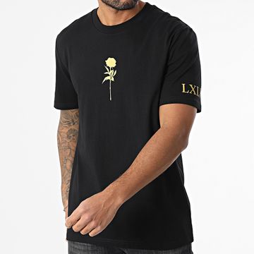 Luxury Lovers - Oversize Tee Shirt Rosa Negro Oro