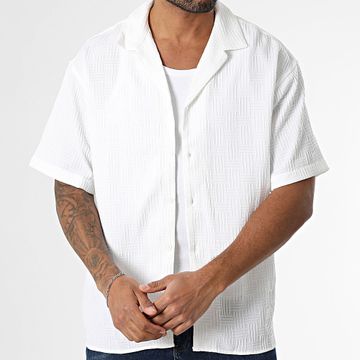 Jack And Jones - Camisa de manga corta Matteo Blanca