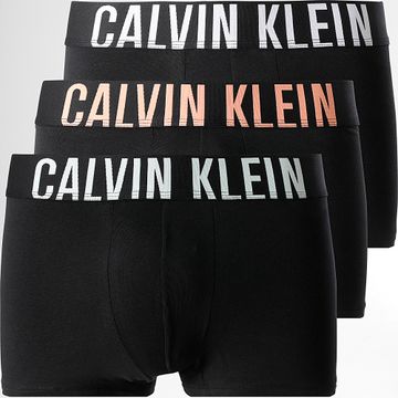 Calvin Klein - Juego de 3 calzoncillos negros NB3608A