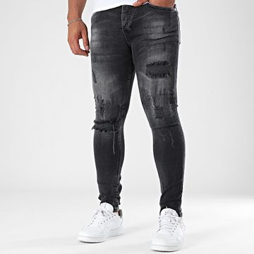 Classic Series - Vaqueros pitillo negros 588