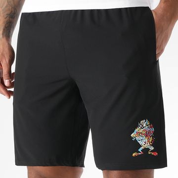 Looney Tunes - Taz Graffiti Tech Jogging Shorts Negro