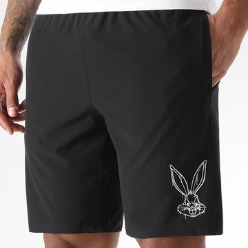 Looney Tunes - Angry Bugs Bunny Tech Jogging Shorts Negro