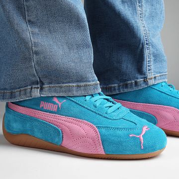 Puma - Speedcat OG Zapatillas Mujer 398846 Tropical Azul Poised Rosa